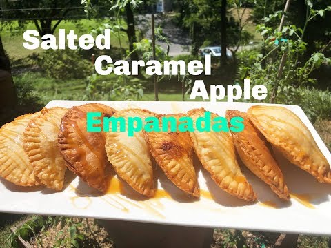 Salted Caramel Apple Empanadas