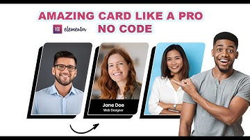Amazing CARD With HOVER Effect Like a PRO | No Code | Elementor Tips & Tricks