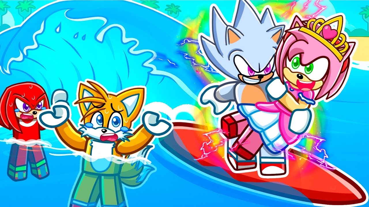 Becoming HYPER SONIC In Swim To SAVE The PRINCESS In Roblox!