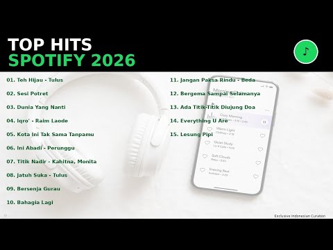TOP HITS SPOTIFY 2026 - Teh Hijau Tulus, Sesi Potret, Dunia Yang Nanti (Full Album)`