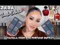 ZARA VANILLA PERFUME COLLECTION FIRST IMPRESSIONS! | HIGH END PERFUME DUPES | AMY GLAM ✨