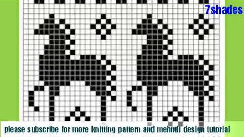 graph knitting pattern | graph design