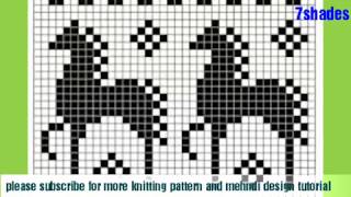 Graph Knitting Pattern Graph Design