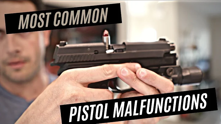 Most common pistol malfunctions (and how to clear them)