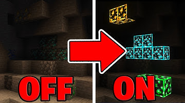 Glowing Ores Shader For Minecraft Bedrock 1.21 (Vibrant Visuals)