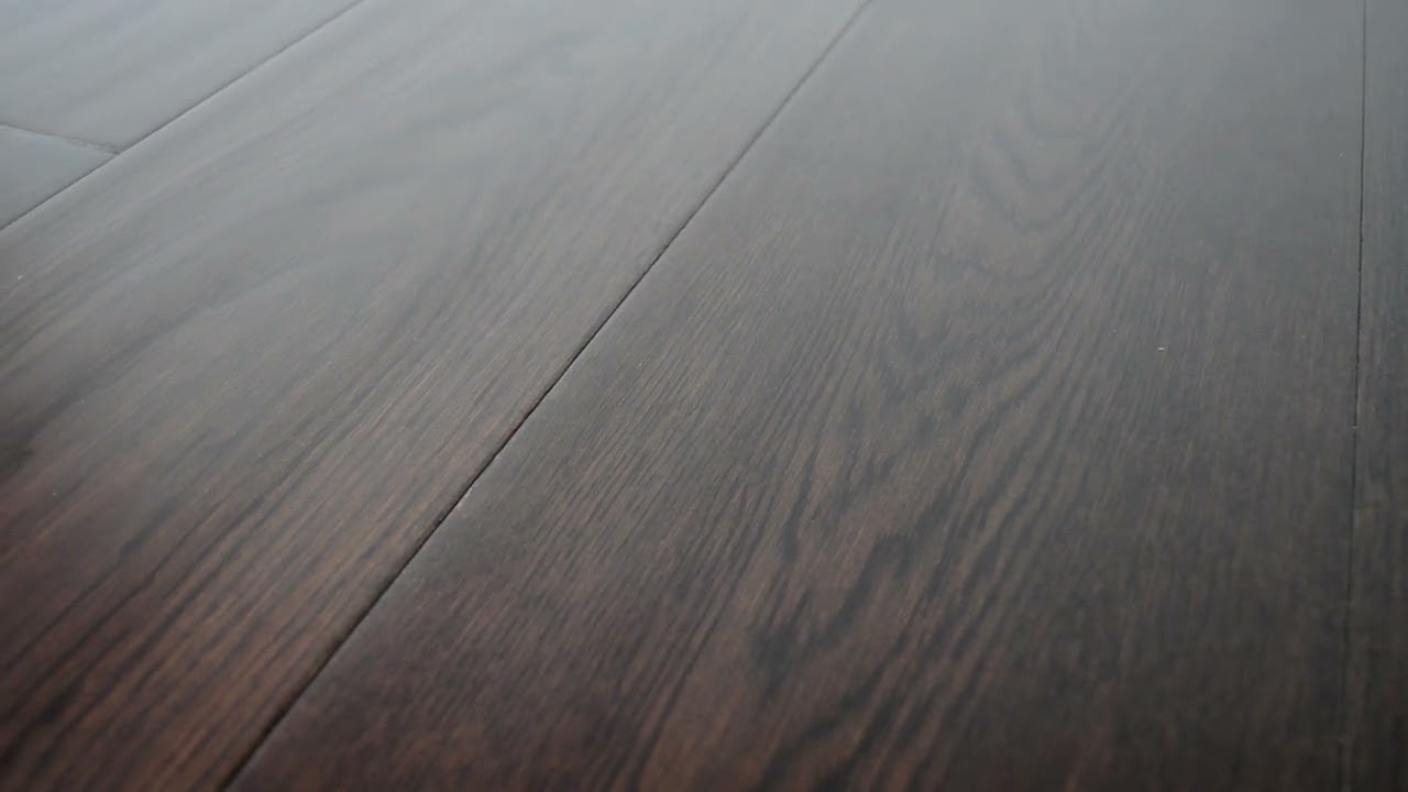 Cressington Engineered Coffee Oak Handscraped Wood Flooring from Flooring365.co.uk