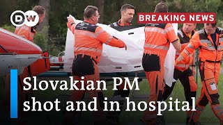 'Assassination attempt' leaves Slovakian PM Fico in 'lifethreatening condition' | DW News