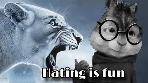 Hating can be funny