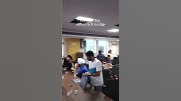 Offline tech meet up🔥 | Networking with amazing developers❤️ #shorts #codingvlogs #meetupvlog