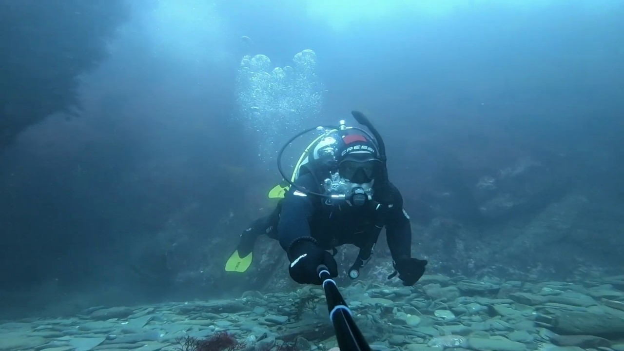 St Michaels Island Scuba Diving Isle of Man - YouTube
