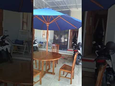 Meja payung taman pantai kolam resto YouTube