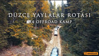 4X4 Kamp Rotalari Bölüm 1 Düzce Si̇nekli̇ Yaylasi & Koca Yayla
