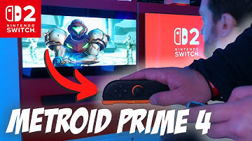 Metroid Prime 4: Beyond Nintendo Switch 2 Gameplay – Hands-on with Joy-Con Mouse Controls!