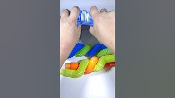 Creating ASMR Inside DIY POP-Sound #diy #satisfyingvideos #relaxing #creative#oddasmr #poptubesounds