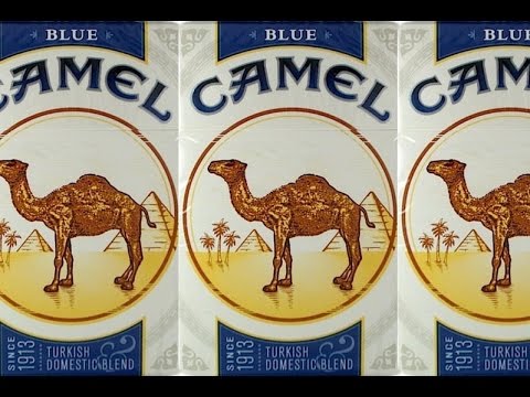 camel blue cigarette cig review