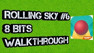 Rolling Sky 8 Bits Walkthrough.
