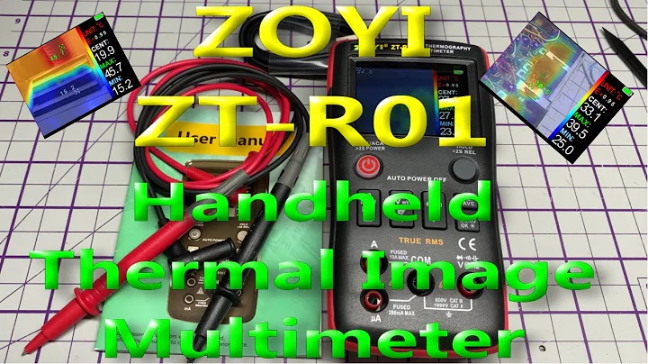 ZOYI ZT-R01 2-in-1 Thermal Imaging Multimeter  with IR Camera, 32x32 Resolution 25000countsT-RMS