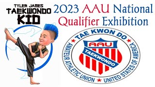 2023 AAU Southern California National Qualifier Exhibition Match #taekwondo #sparring #martialarts
