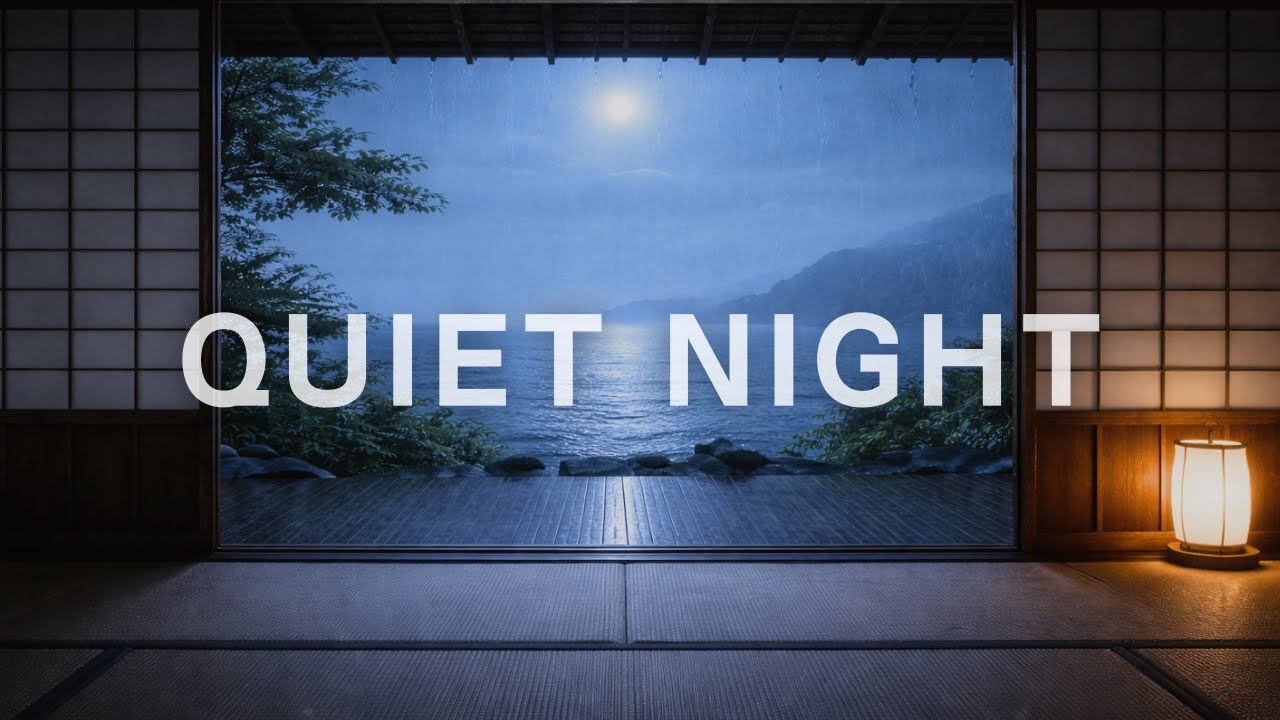 Deep Calm: Quiet Night – Evening Chill Edition | Japanese Ambient Music