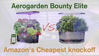 Aerogarden Bounty Elite Vs. Amazon&#39;s Cheapest Comparable Knockoff