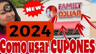 How to USE COUPONS at FAMILY DOLLAR 2022🔥