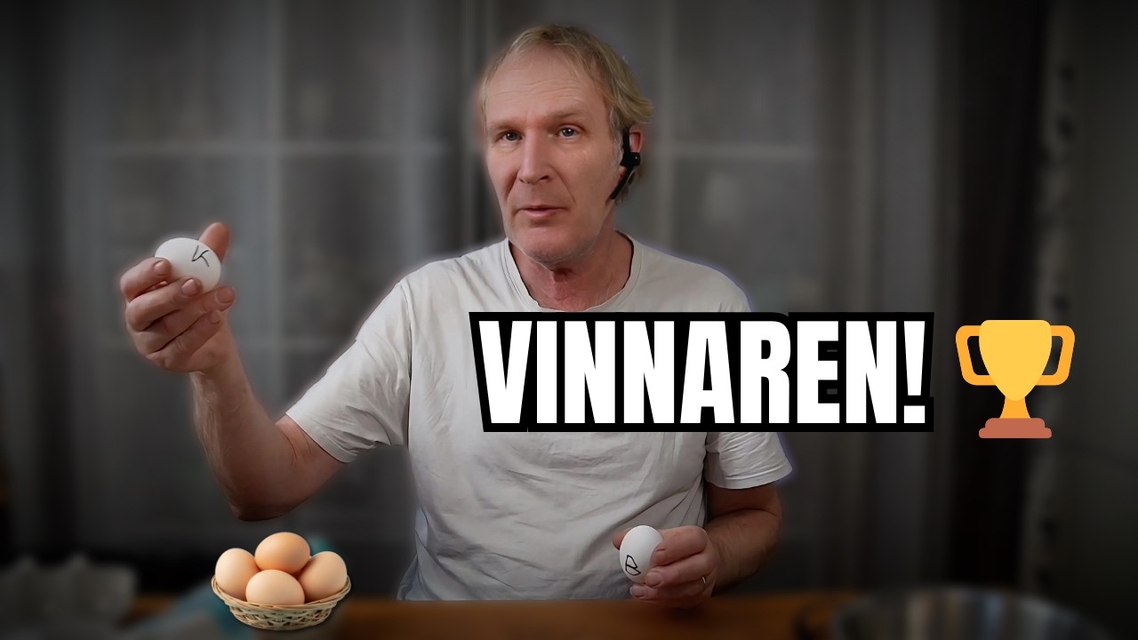 VILKET ÄGG ÄR EGENTLIGEN GODAST? 🥚 (Garant vs Bondens ägg) 🐣