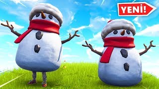 LEGENDARY TROLL WITH BRAND NEW SNEAKY SNOWMAN ITEM! (Fortnite Battle Royale)