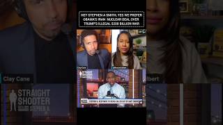 Hey Stephen A Smith, Yes We Prefer Obama's Iran Nuclear Deal Over Trump's Illegal $200 Billion War