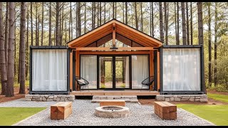 Most Relexable Shipping Container House Tour - Off-Grid Forest