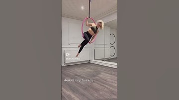 Advanced aerial hoop combination