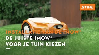 De Juiste Imow Voor Je Tuin Kiezen - Stihl Imow Robotmaaier