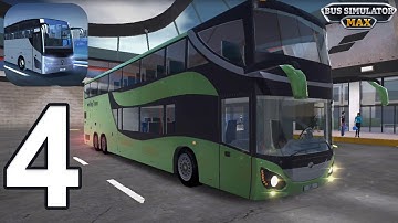 Bus Simulator MAX - Gameplay Walkthrough Part 4 - Las Vegas to Mount Yosemite (iOS, Android)