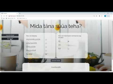 Video: Mida Süüa Teha