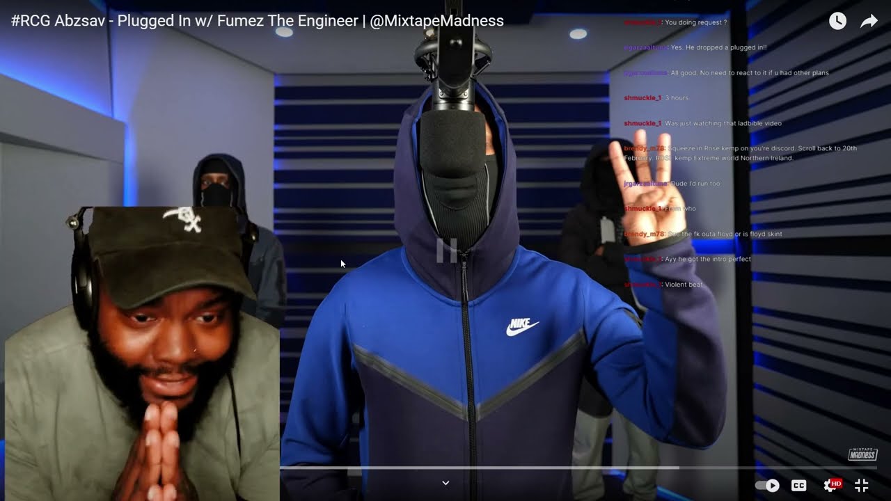 CHICAGO DUDES REACTION TO #RCG Abzsav - Plugged In w/ Fumez The Engineer | @MixtapeMadness