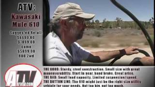 ATV Television Test - 2005 Kawasaki Mule 610 4x4