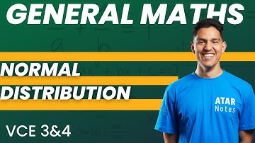 Normal Distribution | VCE General Maths 3&4