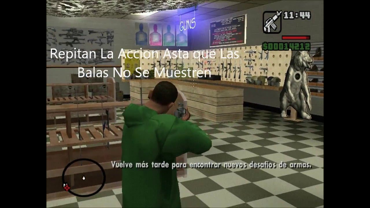 Gta San andreas Armas Con Municion Infinita HD 720p YouTube