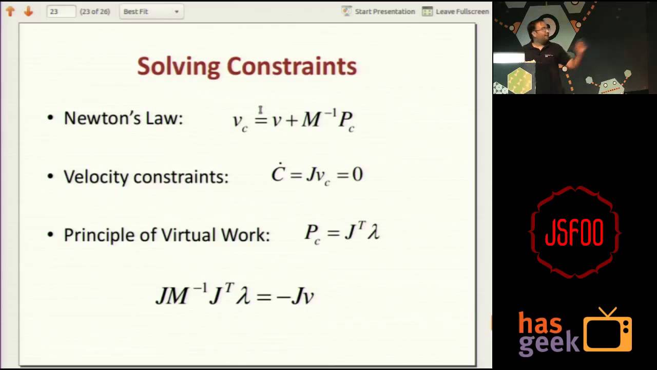 physics classroom Nilesh Trivedi - Interactive Physics Simulation In The Browser - What I Learned