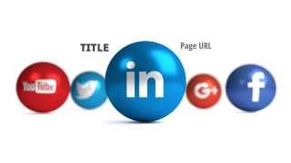 Social   Social Icon Balls   Linkedin White Sample
