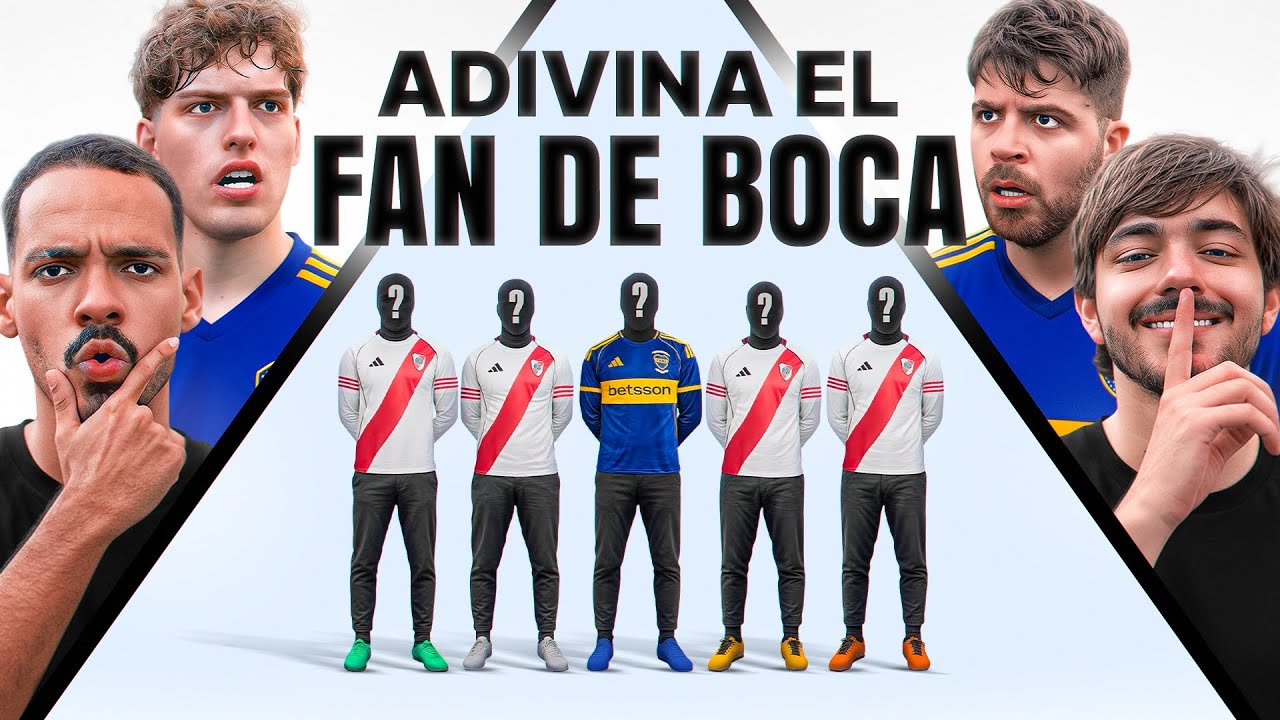ADIVINA EL AFICIONADO SECRETO DE BOCA