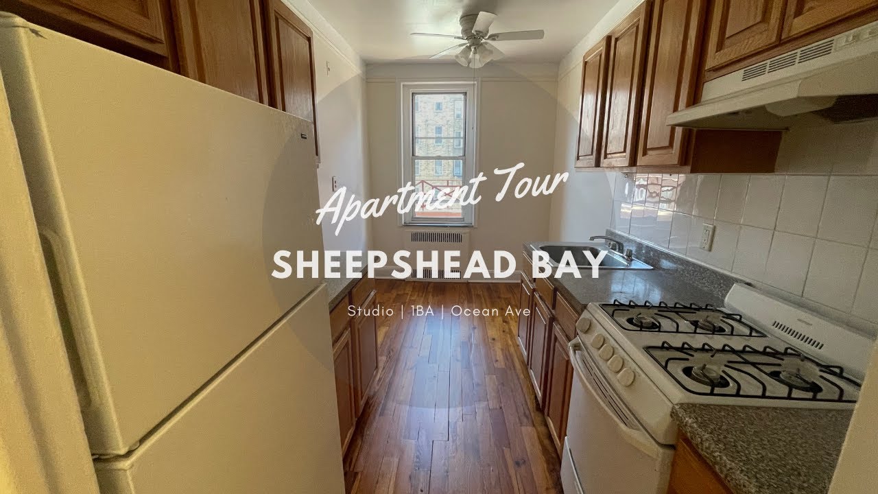 Video Tour Studio Apartment at Ocean Ave, Sheepshead Bay, Brooklyn