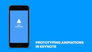 Animation Prototyping with Keynote