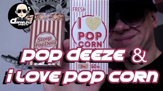 POP DEEZE e I LOVE POP CORN - I Liquidi Americani al Pop Corn