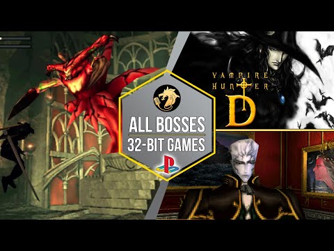 Vampire Hunter D – All Bosses / Охотник на Вампиров Ди – Все Боссы | PlayStation 32-bit