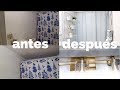 REMODELACION DE TRAILA/MOBIL HOME CAMBIOS QUE HEMOS HECHO EN EL BAÑO