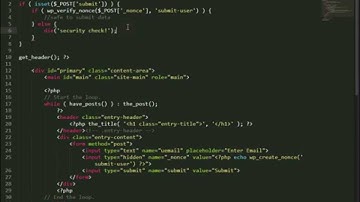 How to use WordPress Nonce - Part1