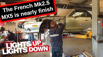 More Rust on the French Mk2.5 MX5 - Whats going on in the workshop 41