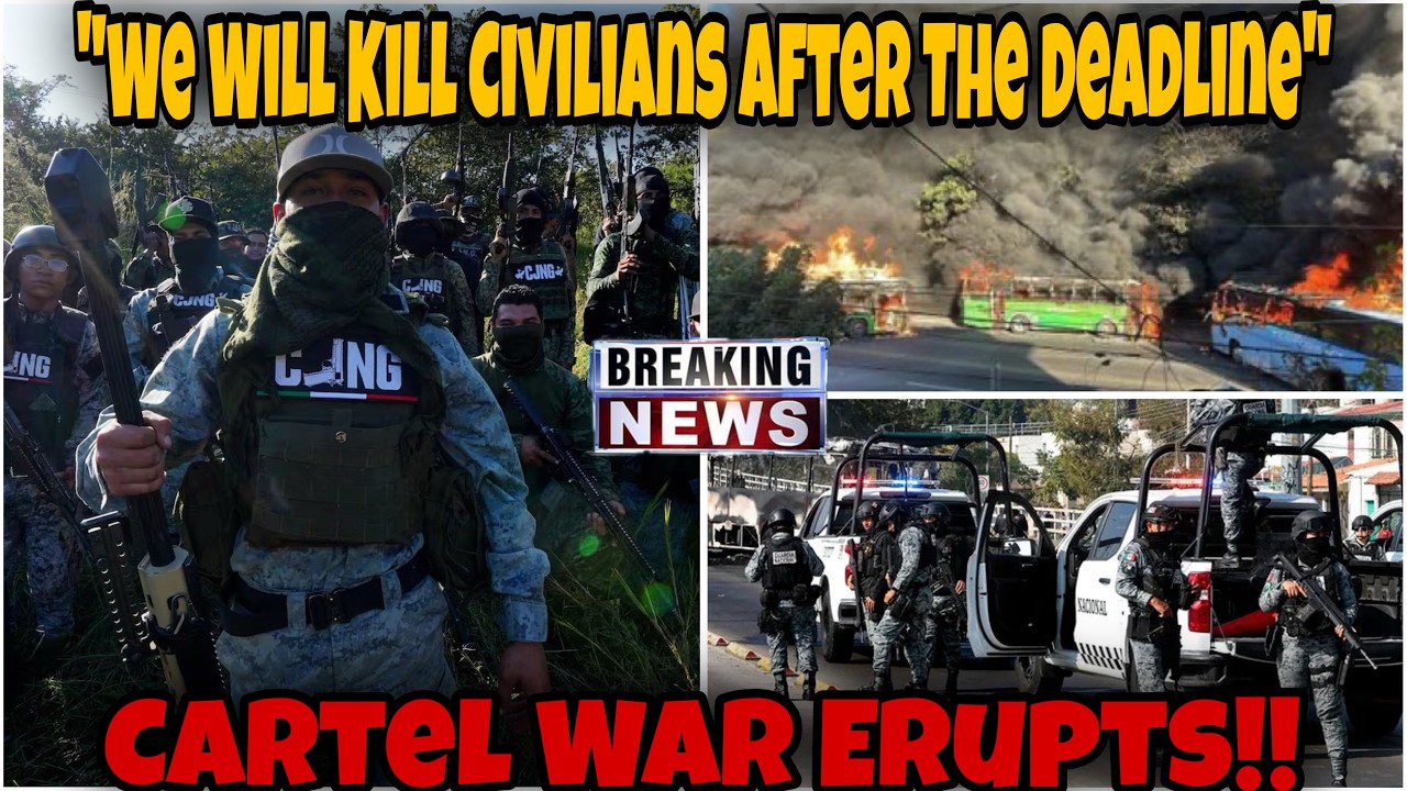 CHAOS! Cartel TAKES OVER Mexico After Leader Killed TRAPPED Americans In Danger !!!