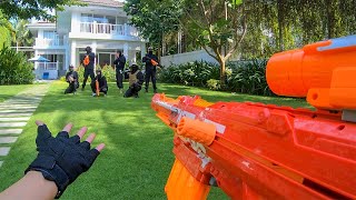 Nerf War: Rich Kids vs Thieves 2 (First Person Shooter)