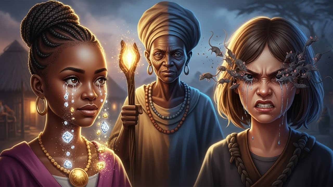 An Old Woman Tested Two Sisters — The Result of the test Will shock you. 